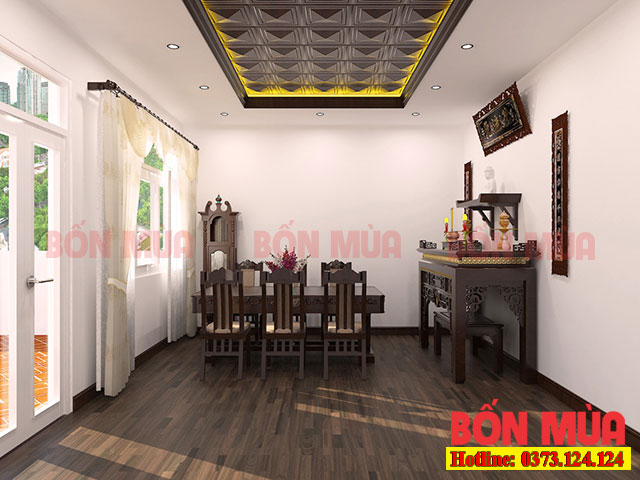 Thực hư quan niệm bàn thờ xung với cửa là như thế nào?