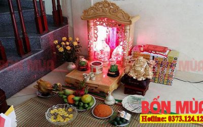 Thay đổi bàn thờ ông địa mới | Ngày tốt thay bàn thờ ông địa