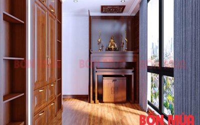 Nhà thuê có nên lập bàn thờ? Thờ cúng phòng trọ mới đúng thủ tục nhất