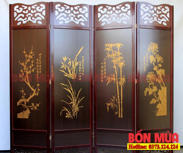 Bình Phong cũng được nhiều gia chủ sử dụng để hóa giải khi bàn thờ xung với cửa