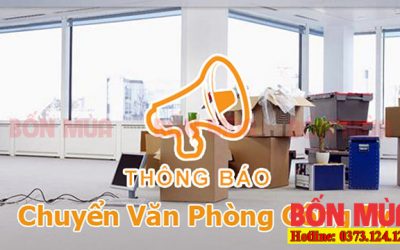 Mẫu thông báo chuyển địa điểm công ty chuẩn nhất 2024