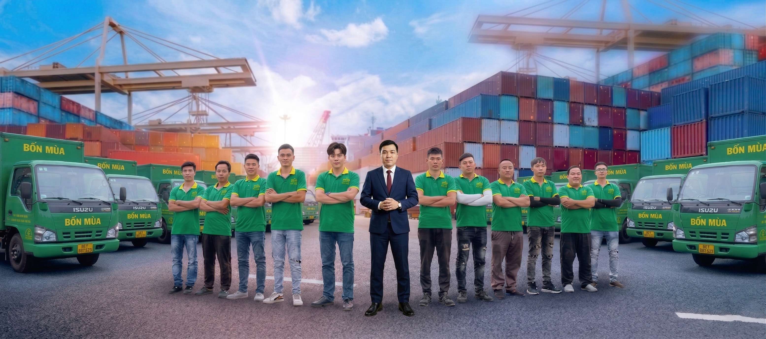 đội ngủ nhân viên công ty chuyển nhà trọn gói giá rẻ vận tải bốn mùa 1